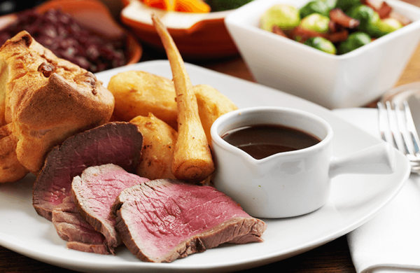 The Crown Inn's Sunday lunch