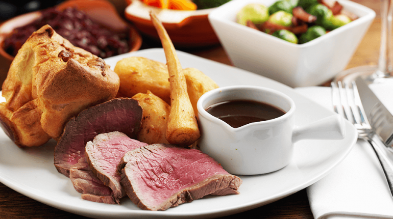 The Crown Inn's Sunday lunch