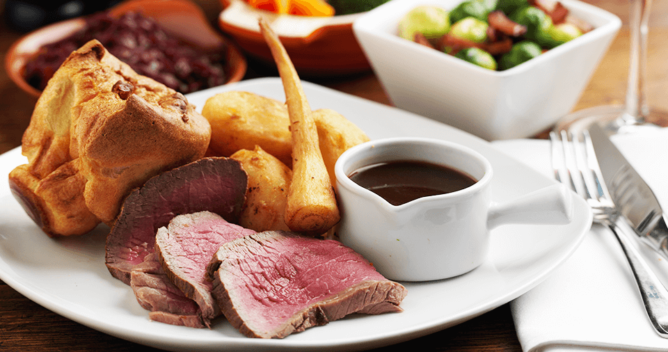 The Crown Inn's Sunday lunch