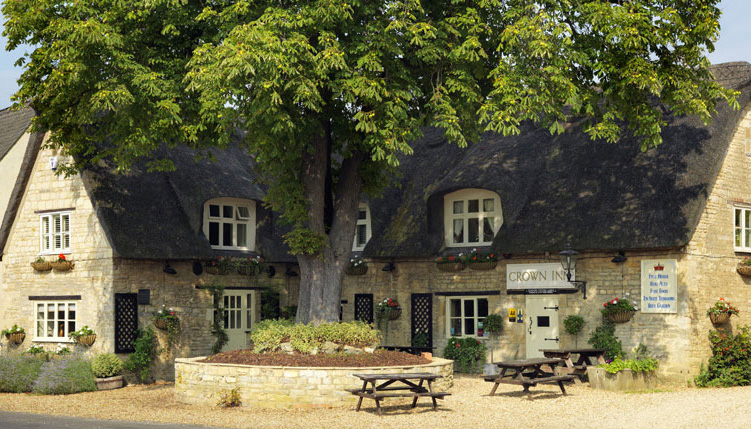 The Crown Inn, Elton pub exterior